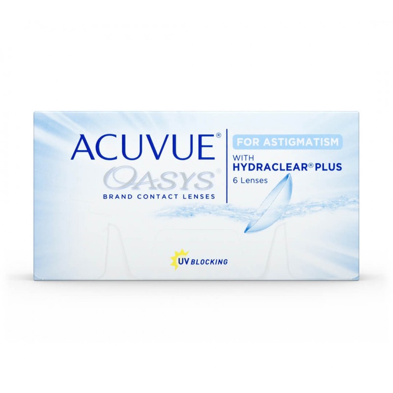 Acuvue Oasys Hydraclear Plus for Astigmatism 6