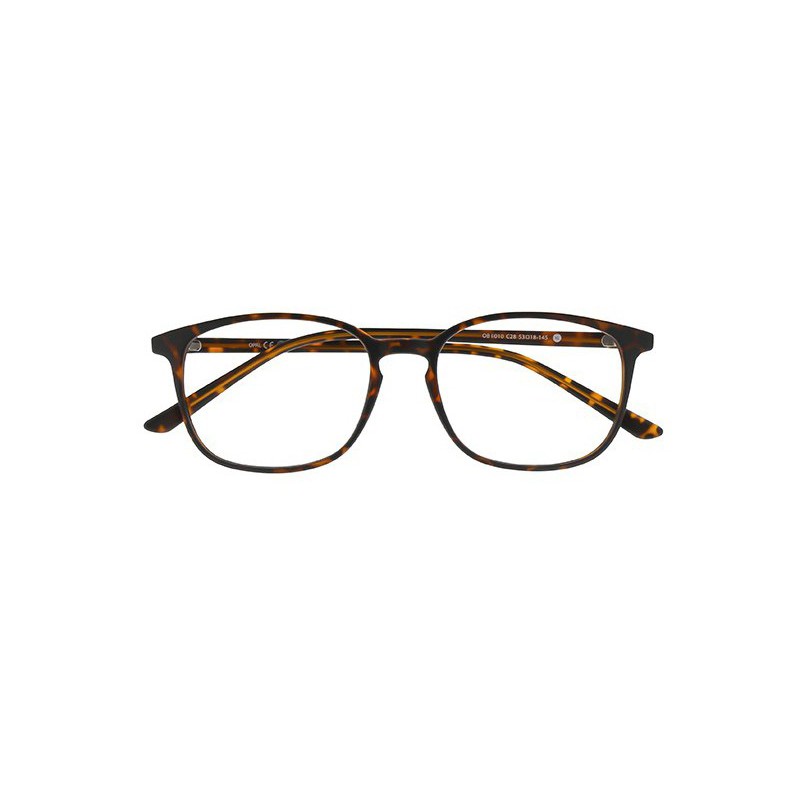 Lunettes rectangle Ecaille - Lumière bleue